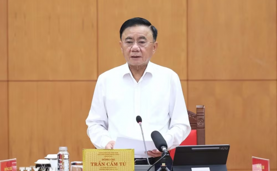 Thường trực Ban Bí thư Trần Cẩm Tú chủ trì sơ kết 1 năm thực hiện Nghị quyết 72-NQ/TW
