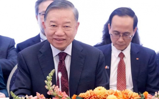 Tổng Bí thư, Chủ tịch nước Tô Lâm dự tọa đàm cấp cao với lãnh đạo doanh nghiệp tiêu biểu châu Âu và Bỉ