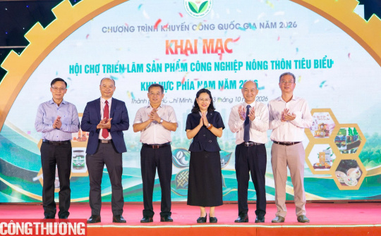 Hội chợ công nghiệp nông thôn phía Nam: Mở rộng thị trường, tăng cường liên kết