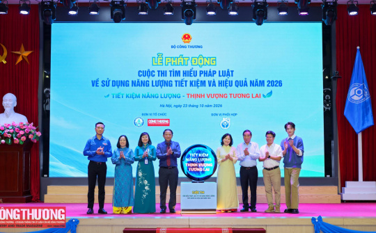 Bộ Công Thương phát động Cuộc thi Tìm hiểu pháp luật về sử dụng năng lượng tiết kiệm và hiệu quả năm 2026