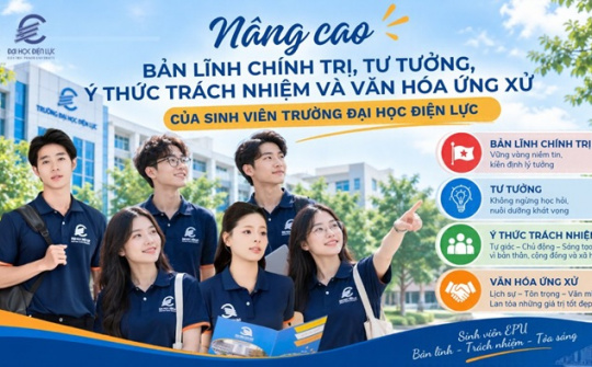 Trường Đại học Điện lực: Bồi dưỡng bản lĩnh chính trị, nâng cao văn hóa ứng xử sinh viên