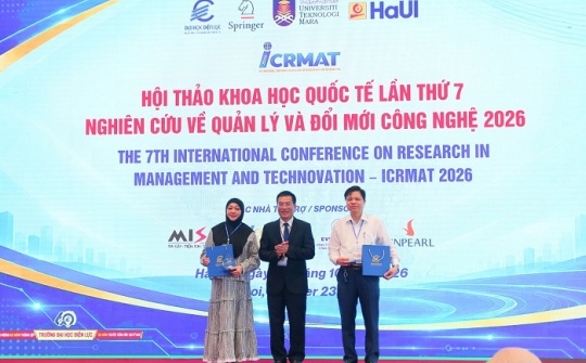 ICRMAT 2026: Kết nối tri thức, thúc đẩy đổi mới công nghệ và hợp tác quốc tế