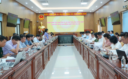 Rà soát chuẩn bị chu đáo, chuyên nghiệp cho Hội nghị ISOM APEC 2027 tại Gia Lai