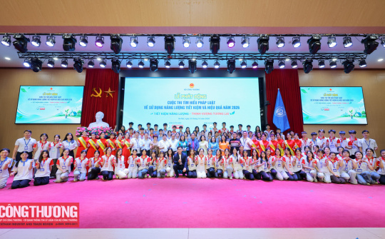 [CHÙM ẢNH] Lễ phát động Cuộc thi Tìm hiểu pháp luật về sử dụng năng lượng tiết kiệm và hiệu quả năm 2026