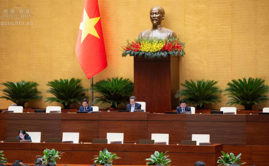 Ngày 27/10, Quốc hội làm việc, thảo luận về 02 dự án Luật và 02 nghị quyết