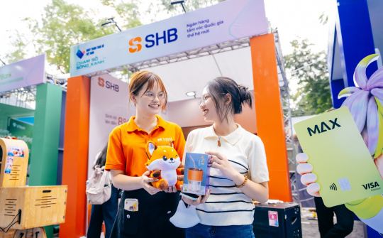 SHB khuấy động Sóng Festival với trải nghiệm tài chính số dành cho giới trẻ