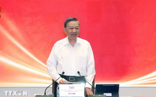 Tổng Bí thư, Chủ tịch nước Tô Lâm chủ trì Phiên họp lần thứ nhất Thường trực Ban Chỉ đạo Trung ương về Đối ngoại và hội nhập quốc tế