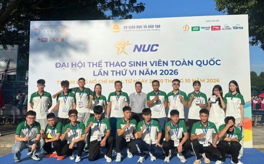 Trường Đại học Điện lực: Giành 5 huy chương tại Đại hội Thể thao sinh viên toàn quốc 2026