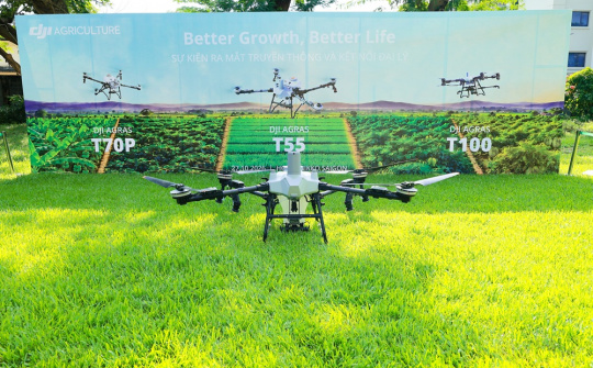 DJI Agriculture ra mắt T55, nâng tầm ứng dụng drone nông nghiệp tại Việt Nam