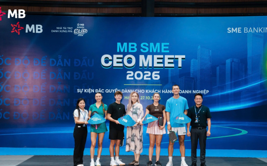 MB SME mang đặc quyền kết nối những người dẫn đầu trên sân đấu và thương trường