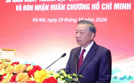 Phát biểu của Tổng Bí thư, Chủ tịch nước Tô Lâm tại Lễ kỷ niệm 30 năm Ngày thành lập Hội đồng Lý luận Trung ương