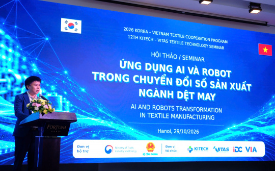 Ứng dụng AI và Robot: Hướng đi mới cho ngành dệt may Việt Nam