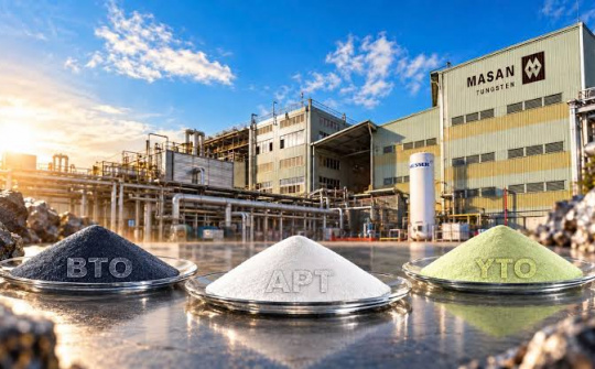 Sản phẩm vonfram của Masan High-Tech Materials được công nhận Thương hiệu quốc gia Việt Nam 2026