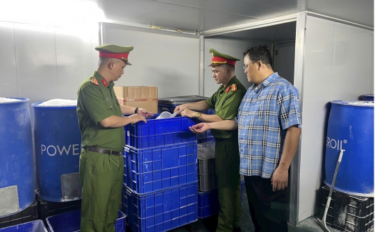 Hà Nội: Hơn 1,2 triệu viên sủi nghi giả bị tạm giữ, có mẫu chứa chất bảo quản vượt 20 lần