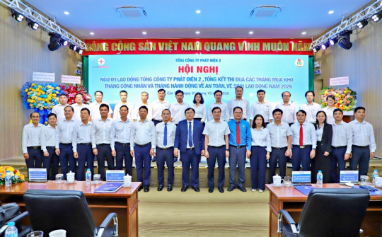 EVNGENCO2 phát huy vai trò người lao động, đồng hành trong nhiệm vụ sản xuất kinh doanh