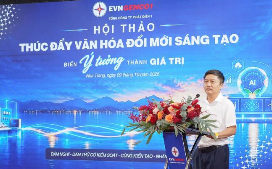 EVNGENCO1 thúc đẩy đổi mới sáng tạo: Đưa sáng kiến vào giải quyết bài toán thực tiễn