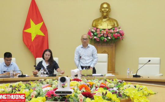 [CHÙM ẢNH] Hội thảo lấy ý kiến về Dự thảo Chiến lược xuất nhập khẩu hàng hóa đến năm 2030, tầm nhìn đến năm 2045