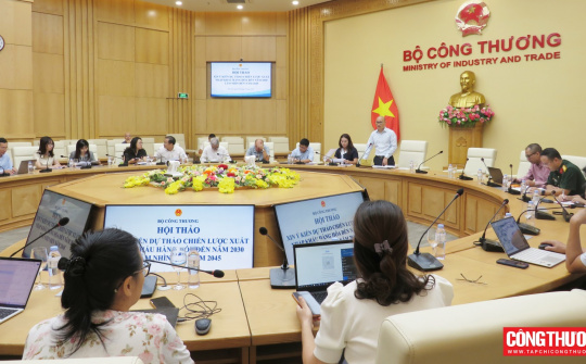 Hoàn thiện Chiến lược mới, tạo động lực cho xuất nhập khẩu bứt phá và phát triển bền vững trong giai đoạn mới