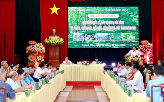 Khánh Hòa: Tăng cường quản lý rừng và ngăn chặn săn bắt chim yến trái phép