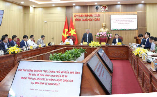 Trung tâm lọc hóa dầu và năng lượng quốc gia - Cơ hội lớn để Quảng Ngãi bứt phá vươn lên