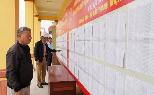 TP. Hải Phòng hoàn thành lấy ý kiến cử tri nơi cư trú đối với những người ứng cử