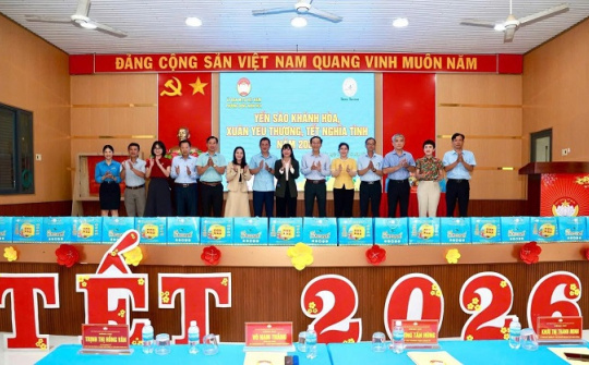 Yến sào Khánh Hòa tổ chức chương trình “Xuân chia sẻ - Tết yêu thương” 2026