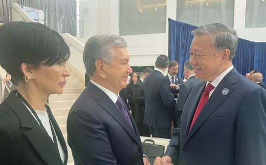 Tổng Bí thư Tô Lâm gặp lãnh đạo các nước nhân dịp tham dự cuộc họp khai mạc Hội đồng Hòa bình về Gaza