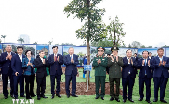 Tổng Bí thư Tô Lâm dự Lễ phát động “Tết trồng cây đời đời nhớ ơn Bác Hồ” Xuân Bính Ngọ 2026