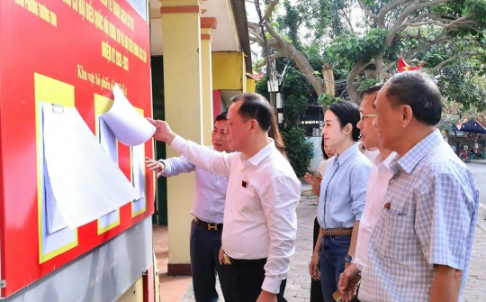 Nghệ An: Tổ chức bỏ phiếu bầu cử sớm tại 55 khu vực
