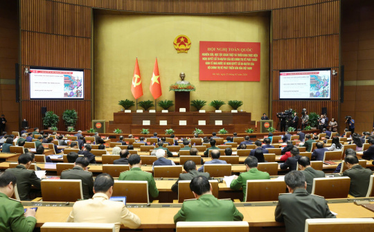 Hơn 2 triệu đại biểu tham dự Hội nghị toàn quốc quán triệt, triển khai thực hiện Nghị quyết 79 và Nghị quyết 80 của Bộ Chính trị
