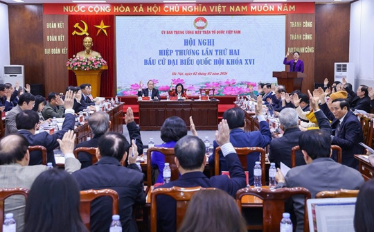 Thống nhất danh sách 217 người ở Trung ương ứng cử đại biểu Quốc hội khóa XVI