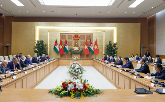 Chủ tịch Hạ viện Jordan đề xuất thành lập Khu thương mại tự do cho hàng Việt Nam xuất khẩu sang Trung Đông