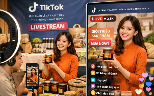 Hình thành không gian quảng bá, thúc đẩy tiêu thụ hàng Việt theo hướng bền vững