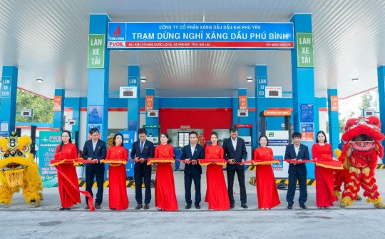 PVOIL Phú Yên khai trương Trạm dừng nghỉ xăng dầu Phú Bình: Dấu ấn chiến lược nâng tầm thương hiệu