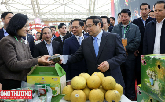 Thủ tướng yêu cầu tăng cường quảng bá sản phẩm địa phương tại Hội chợ Mùa Xuân lần thứ nhất năm 2026