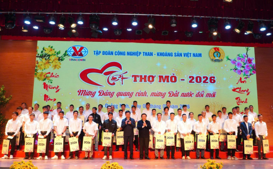 Tết thợ mỏ năm 2026: “Mừng Đảng quang vinh - Mừng đất nước đổi mới”