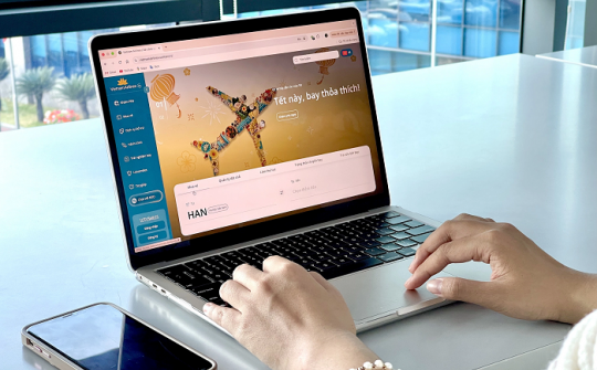 Vietnam Airlines ra mắt website mới mở “cửa ngõ số” trong hành trình 5 sao