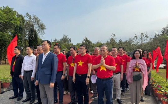 Đảng bộ cơ quan VEAM: Về miền đất thiêng, củng cố nền tảng chính trị cho phát triển bền vững