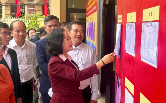 Để mỗi lá phiếu thực sự là niềm tin, trách nhiệm và kỳ vọng chính đáng của cử tri