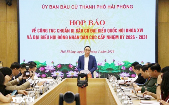 Hải Phòng hoàn thiện những khâu cuối cùng chuẩn bị cho ngày hội bầu cử