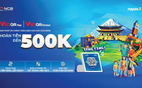Du khách quốc tế thanh toán tiện lợi tại Việt Nam qua mã QR của ngân hàng NCB