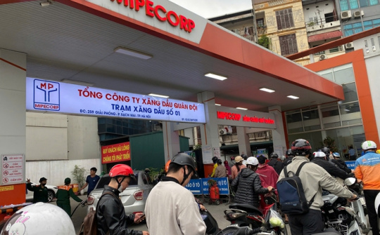 Nguồn cung xăng dầu cho TP Hà Nội vẫn được bảo đảm