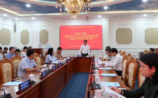 TP. Hồ Chí Minh tập trung cao nhất, sẵn sàng cho ngày bầu cử 15/3/2026