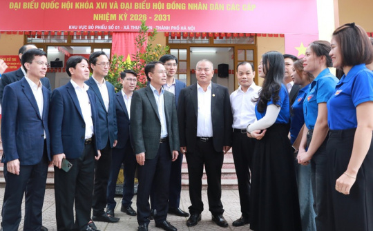 Hà Nội: Đẩy mạnh tuyên truyền để cử tri đi bầu cử với tỷ lệ cao nhất