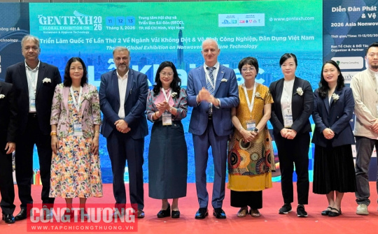 Gentexh Vietnam 2026: Kết nối doanh nghiệp phát triển ngành vải không dệt và vệ sinh công nghiệp