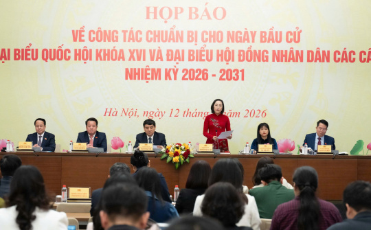 Báo chí - lực lượng nòng cốt trong công tác thông tin, tuyên truyền về bầu cử