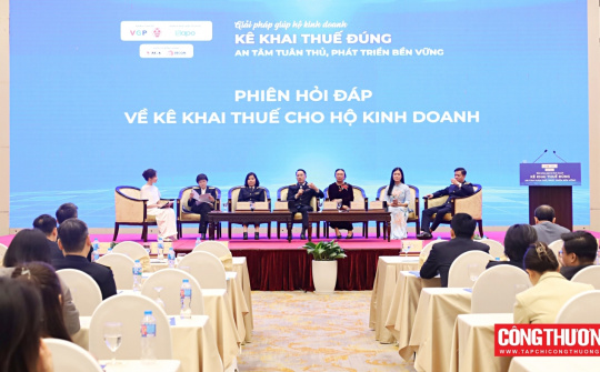 Sẵn sàng đồng hành cùng hộ kinh doanh chuyển đổi phương thức kê khai thuế