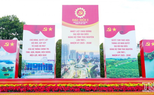 Thái Nguyên sẵn sàng cho ngày hội non sông