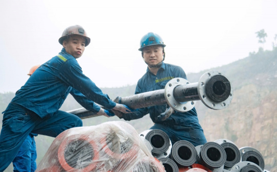 Tuổi trẻ Than Thống Nhất xung kích đảm nhận công trình thanh niên tại kho vật tư +110