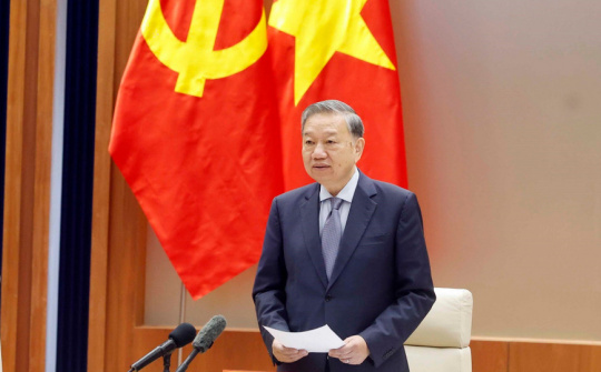 Tổng Bí thư Tô Lâm: Xây dựng thành phố Hải Phòng trở thành trung tâm công nghiệp và cảng biển hiện đại